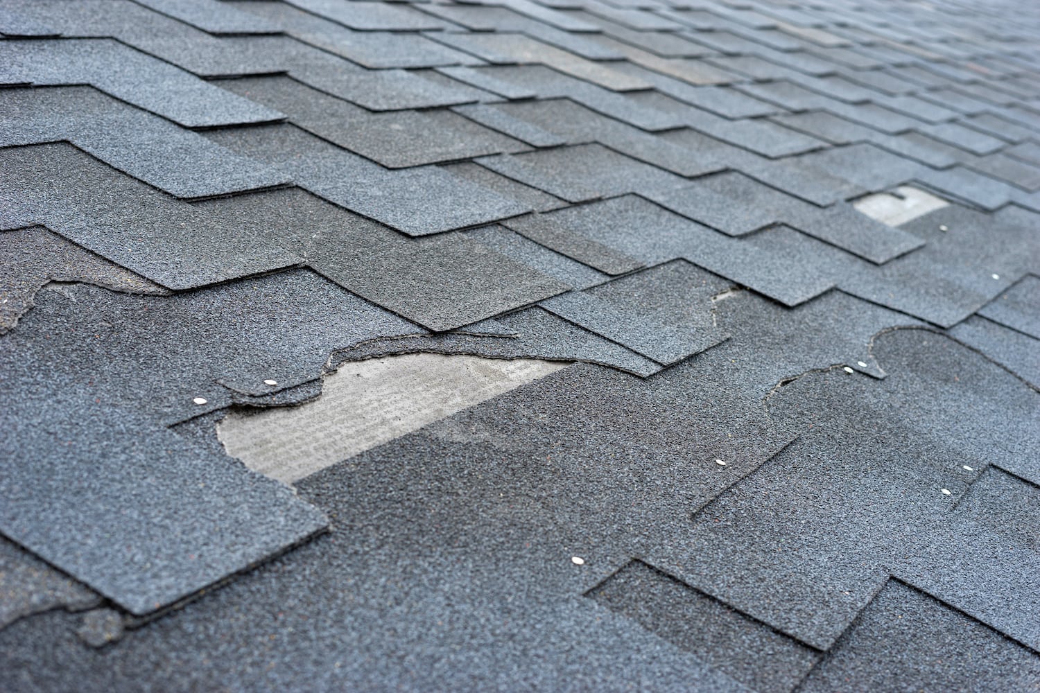 roof repair damaged missing shingles